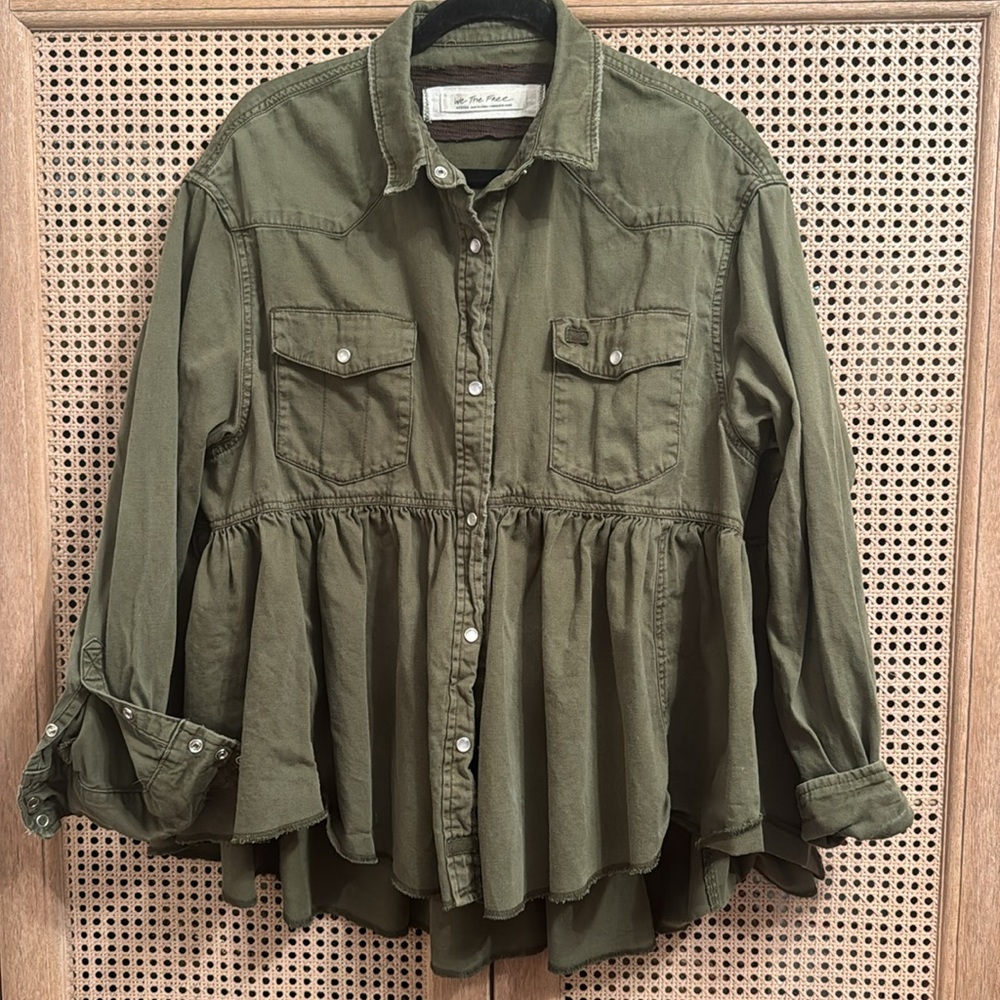 Free People | We The Free | Dylan Babydoll Top - Women's Size M - Picture 2 of 9